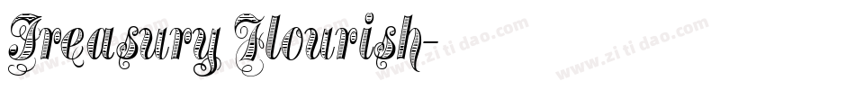 Treasury Flourish字体转换